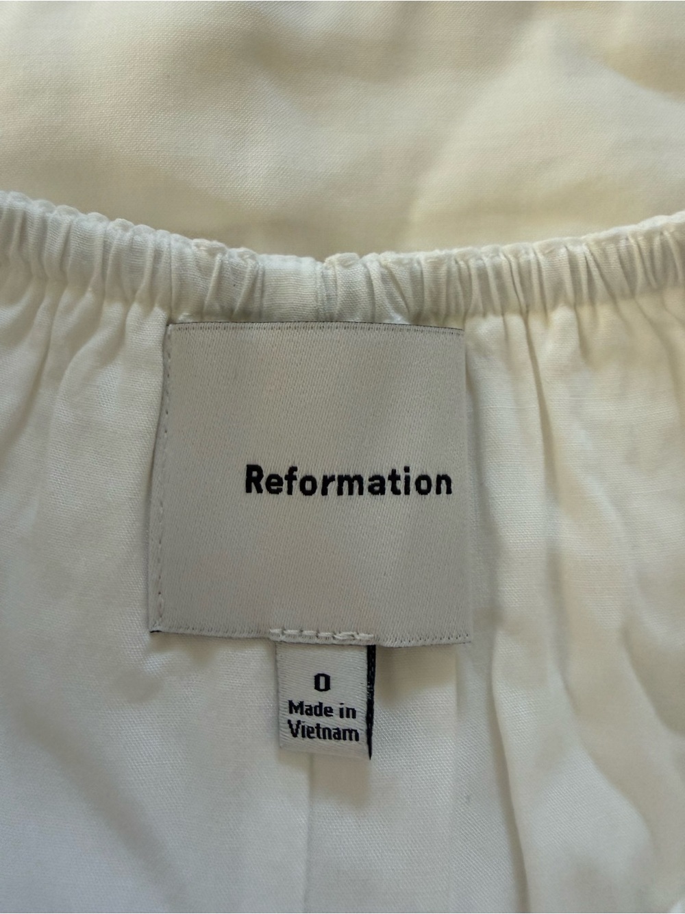 NEW Reformation Kiran Maxi Halter Dress White | US 0 UK 4 - Picture 7 of 14